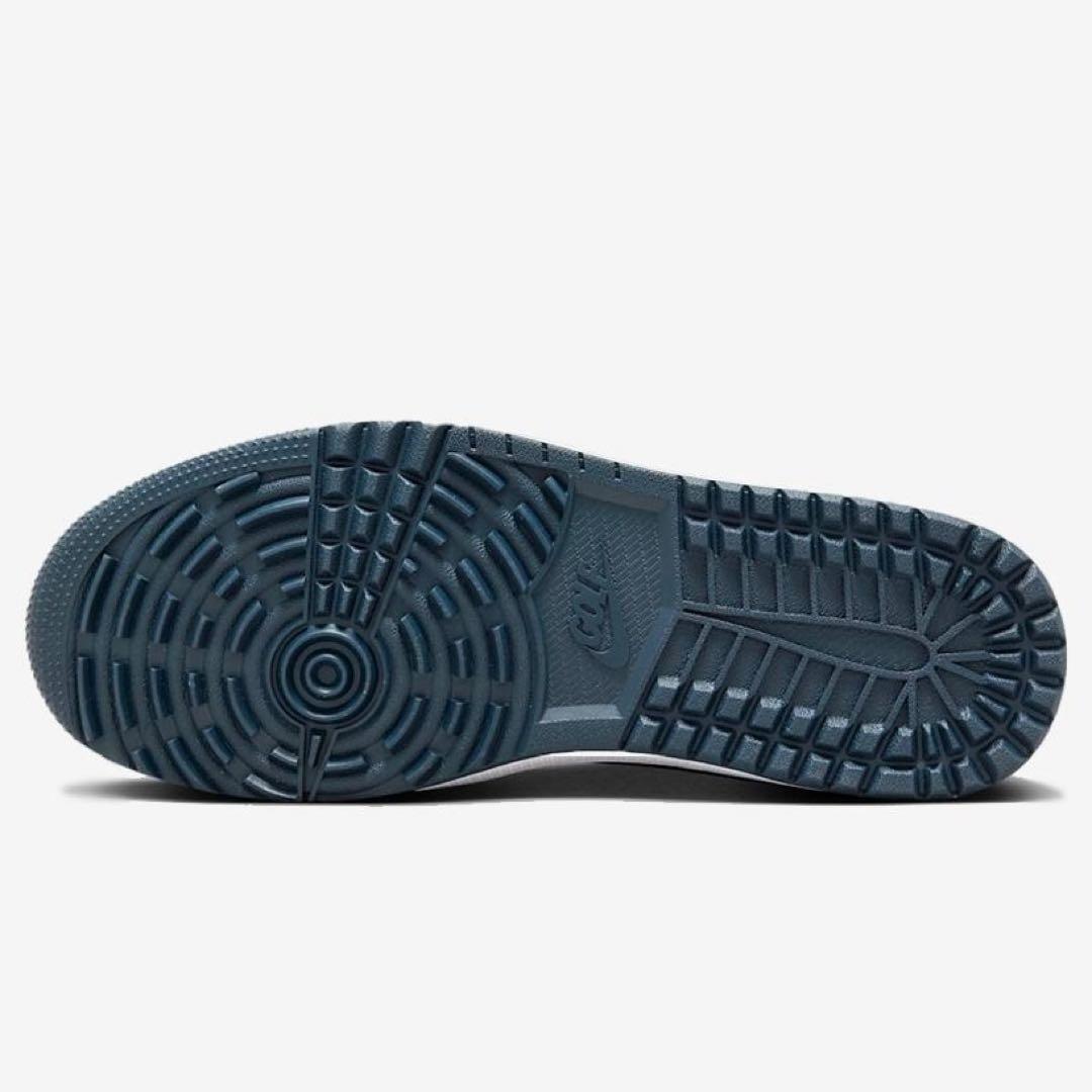 ナイキ ゴルフ ジョーダン 26 スニーカー シューズ 靴 青 天然皮革