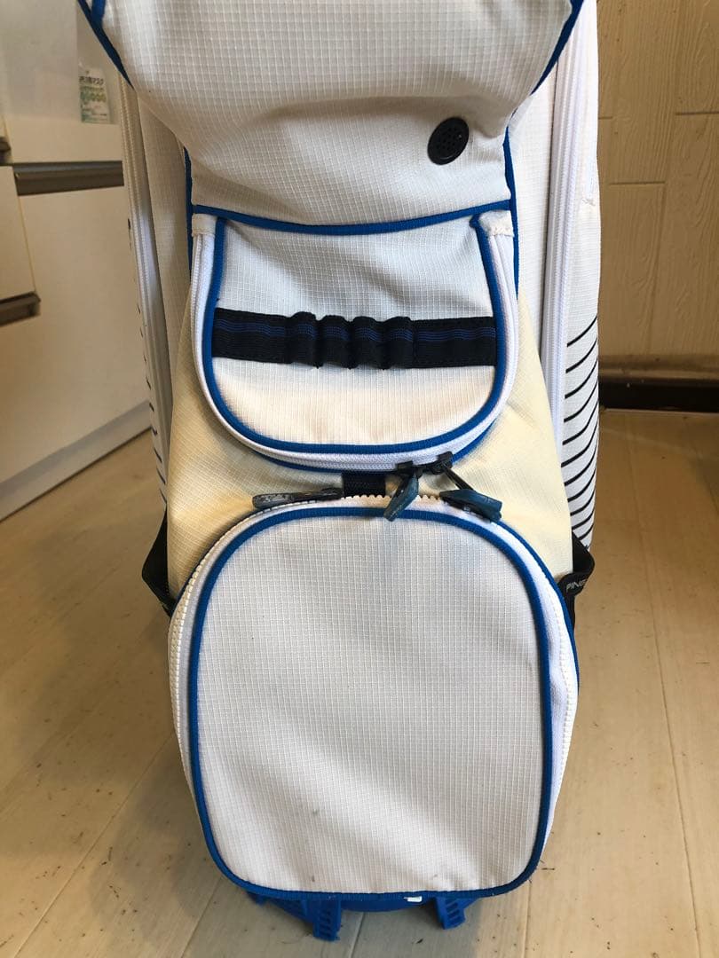 PING キャディーバッグ　軽量　白