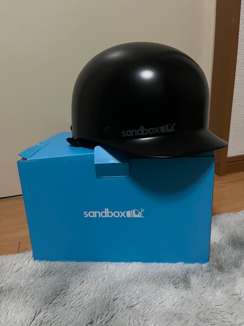 sandbox ブラック ヘルメット