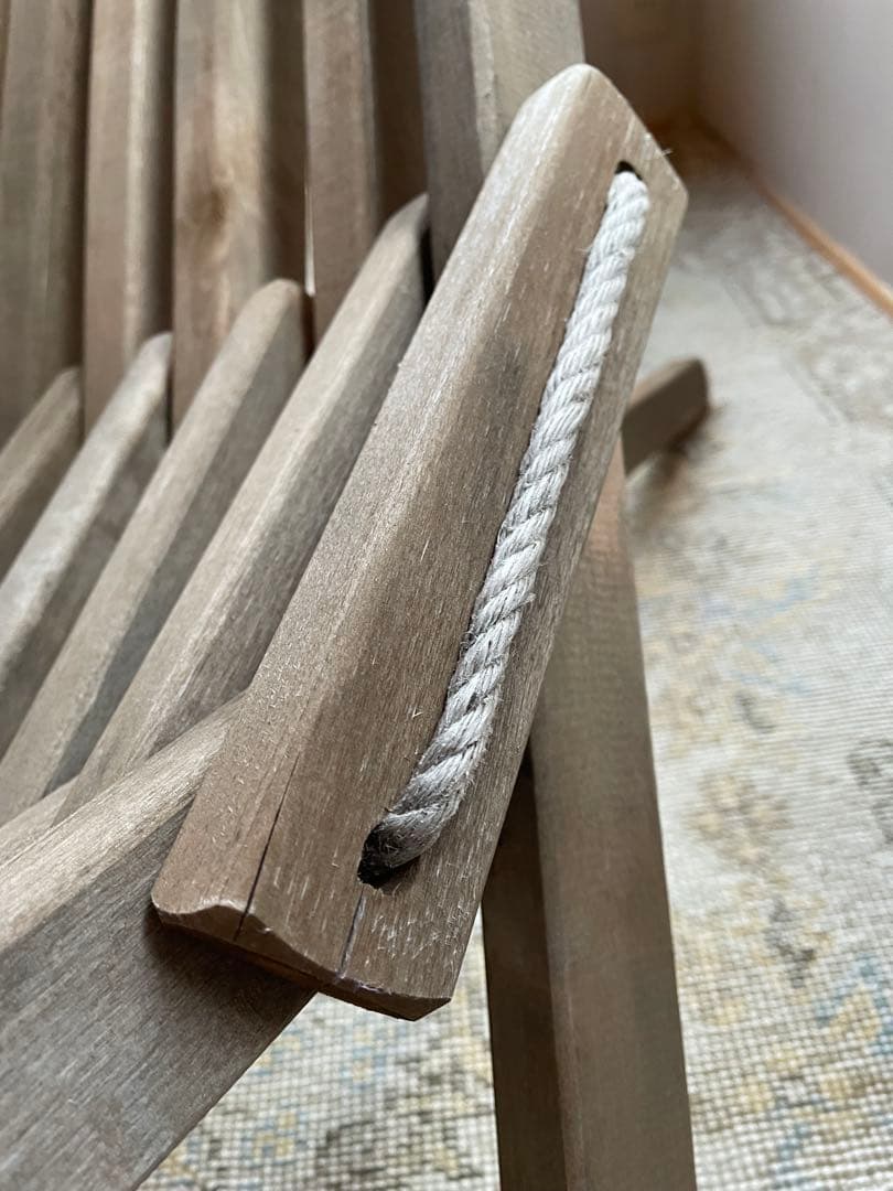 エコファーン　エコチェア　ととのい椅子　サウナチェア　ガーデンチェア　　木製