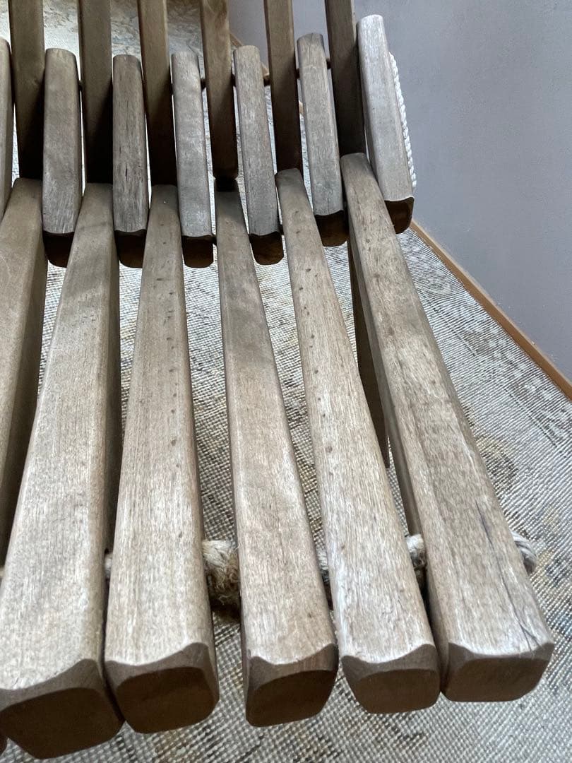 エコファーン　エコチェア　ととのい椅子　サウナチェア　ガーデンチェア　　木製