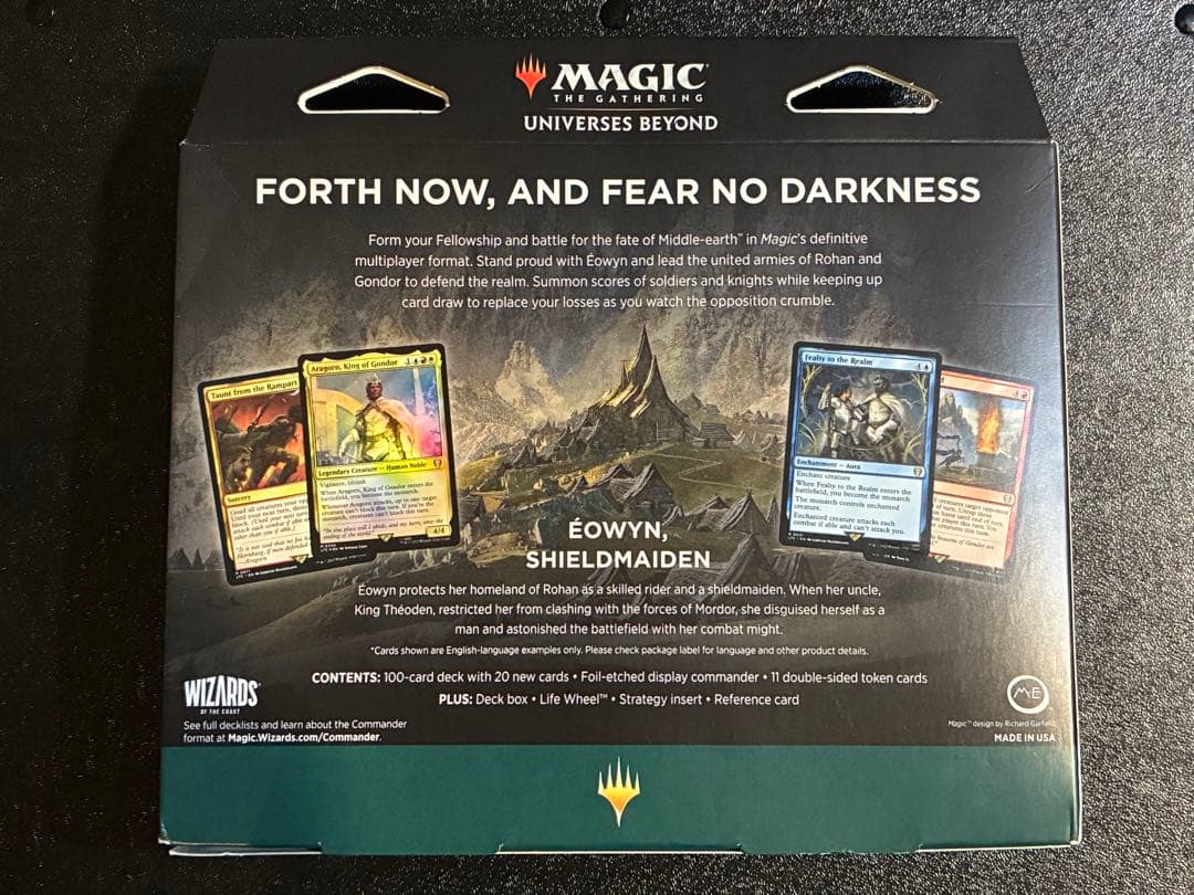 MTG 指輪物語　統率者デッキ　英語版　ローハンの乗り手　新品未開封品