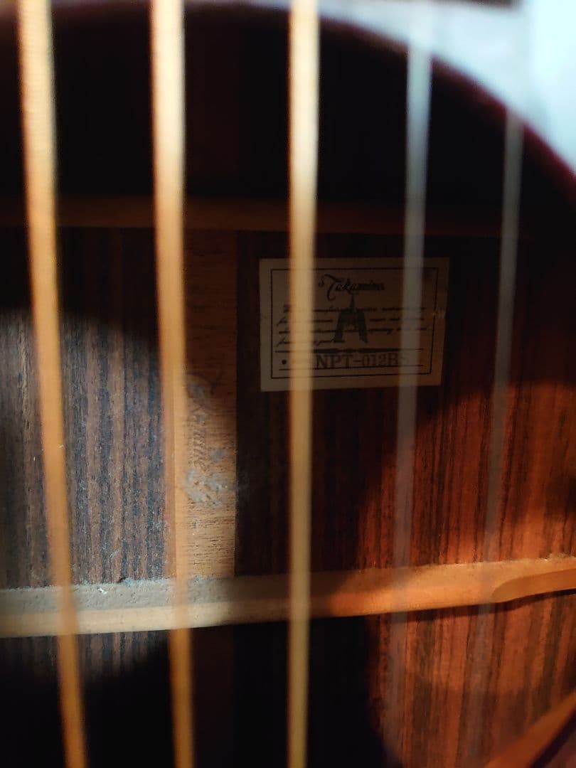 ワンオーナー品【TAKAMINE】 初期NPT-012BS　ハードケース付き
