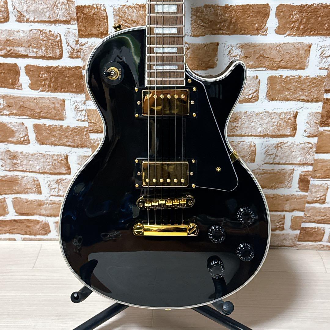 ブリッツ　アリアプロ2 レスポールカスタム　エレキギター ブラック