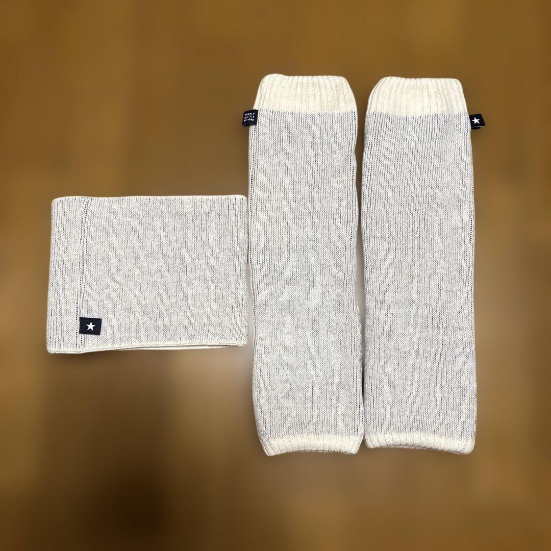 PEARLY GATES レッグウォーマー&ネックウォーマーセット