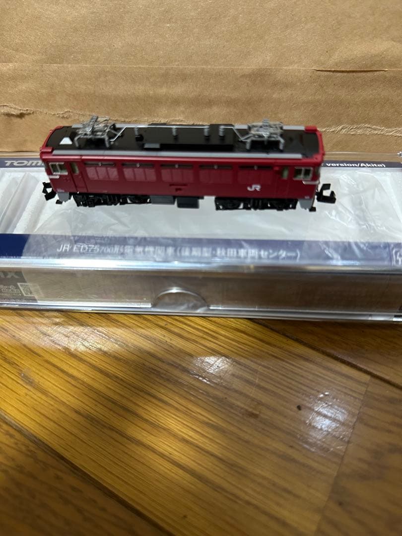 臨時急行津軽に 秋田車両センター ED75 中古美品 トミックス7192