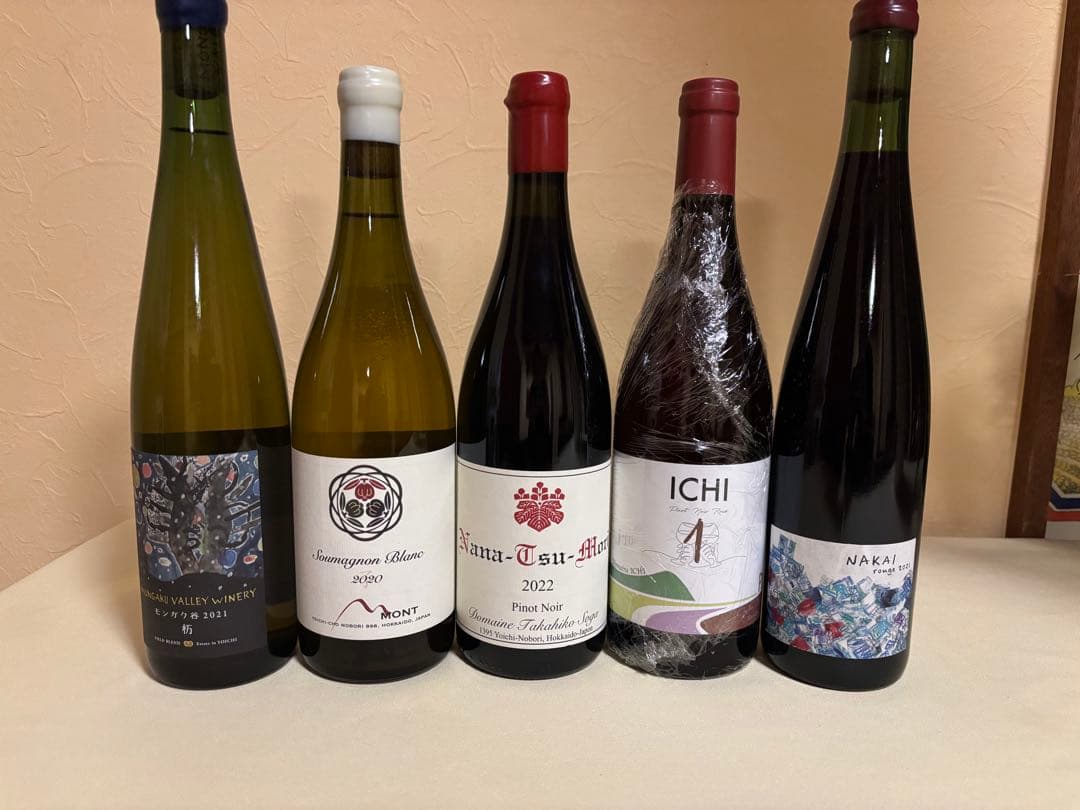 希少　ナナツモリ含む日本ワインセット5本