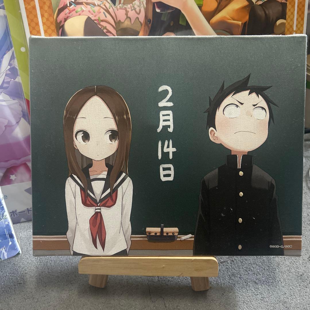 からかい上手の高木さん　キャンバスボード　2種