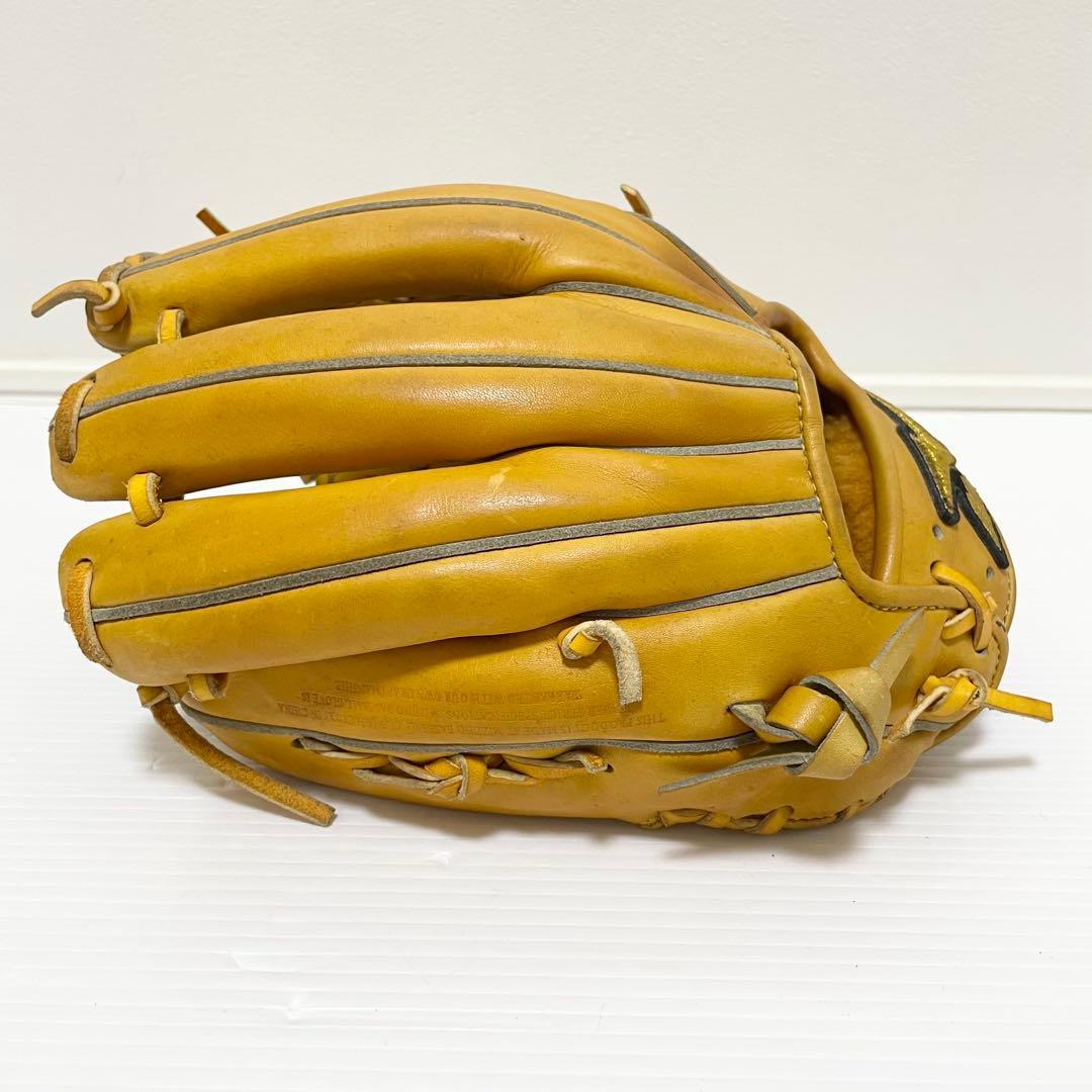 【型抜群】ミズノプロ 即戦力 美品 硬式 内野手用グローブ 良型