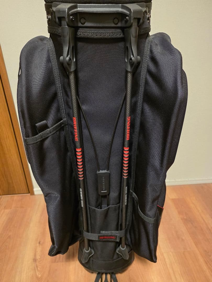 僕*ん様 【極美品】ブリーフィング キャディバッグ CR-10　ブラック