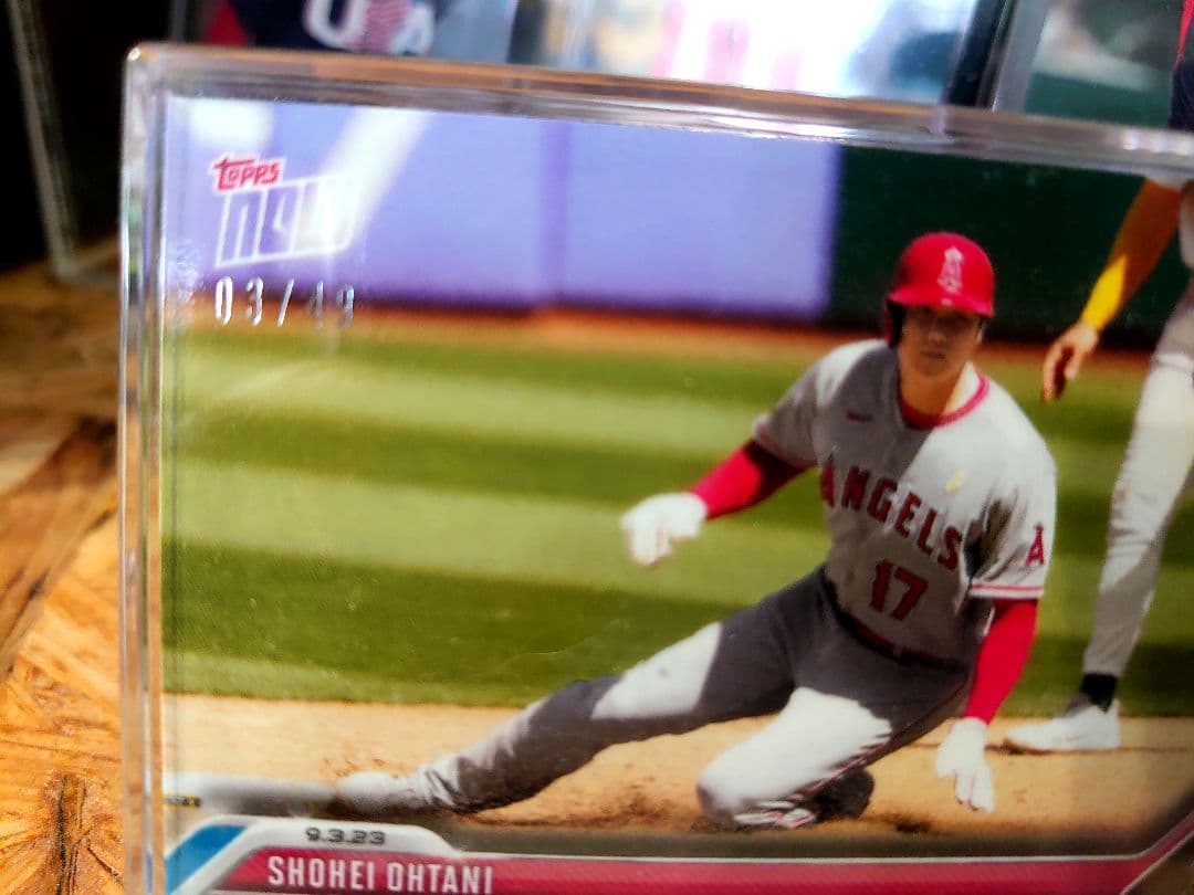 【ブルーパラレル】大谷翔平 topps now 40HR&20SB達成記念カード