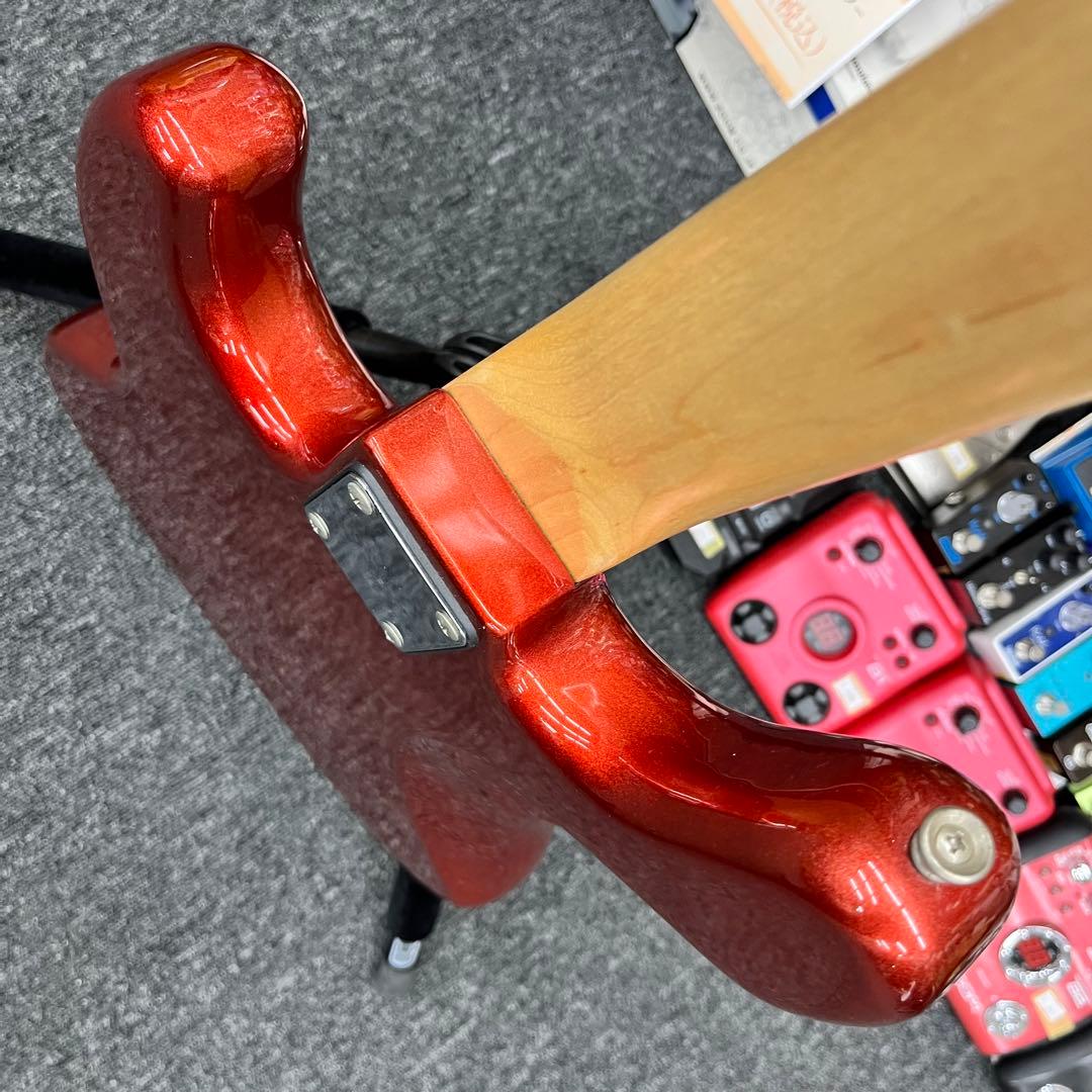 【11429】 Bacchus ジャズベースタイプ メタリックレッド