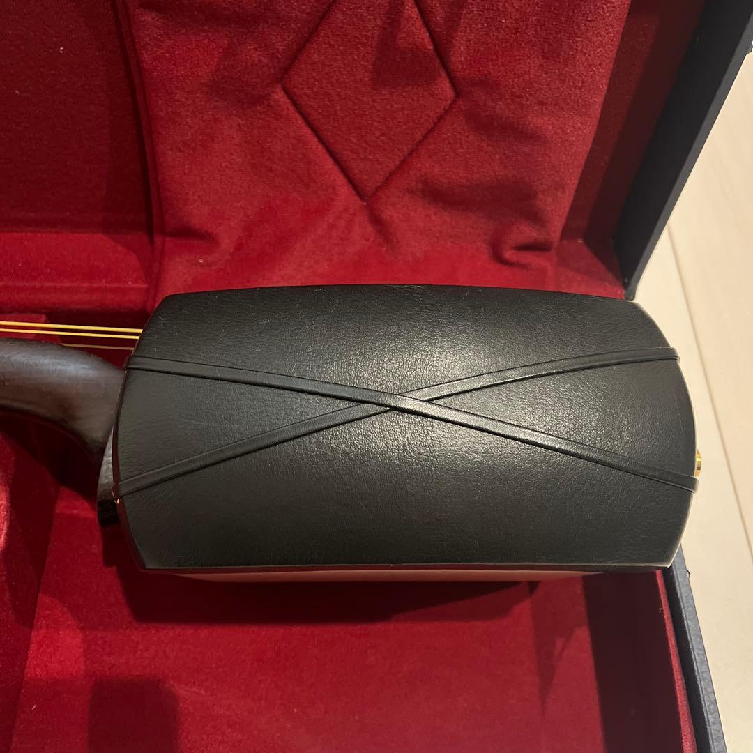 三味線 本体 白黒