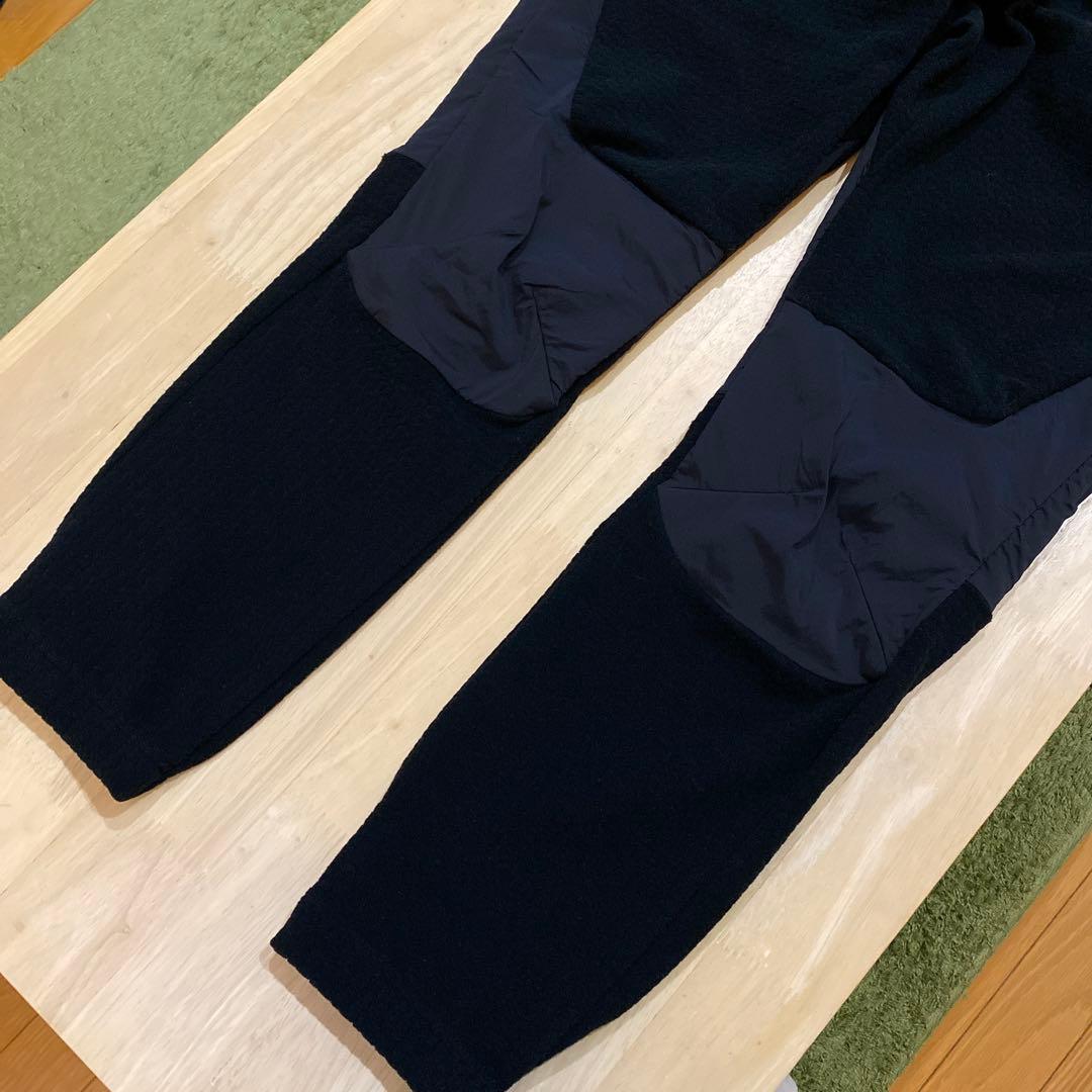 パーリーゲイツ☆新品 トリコット表フリース×ナイロンタフタパンツ