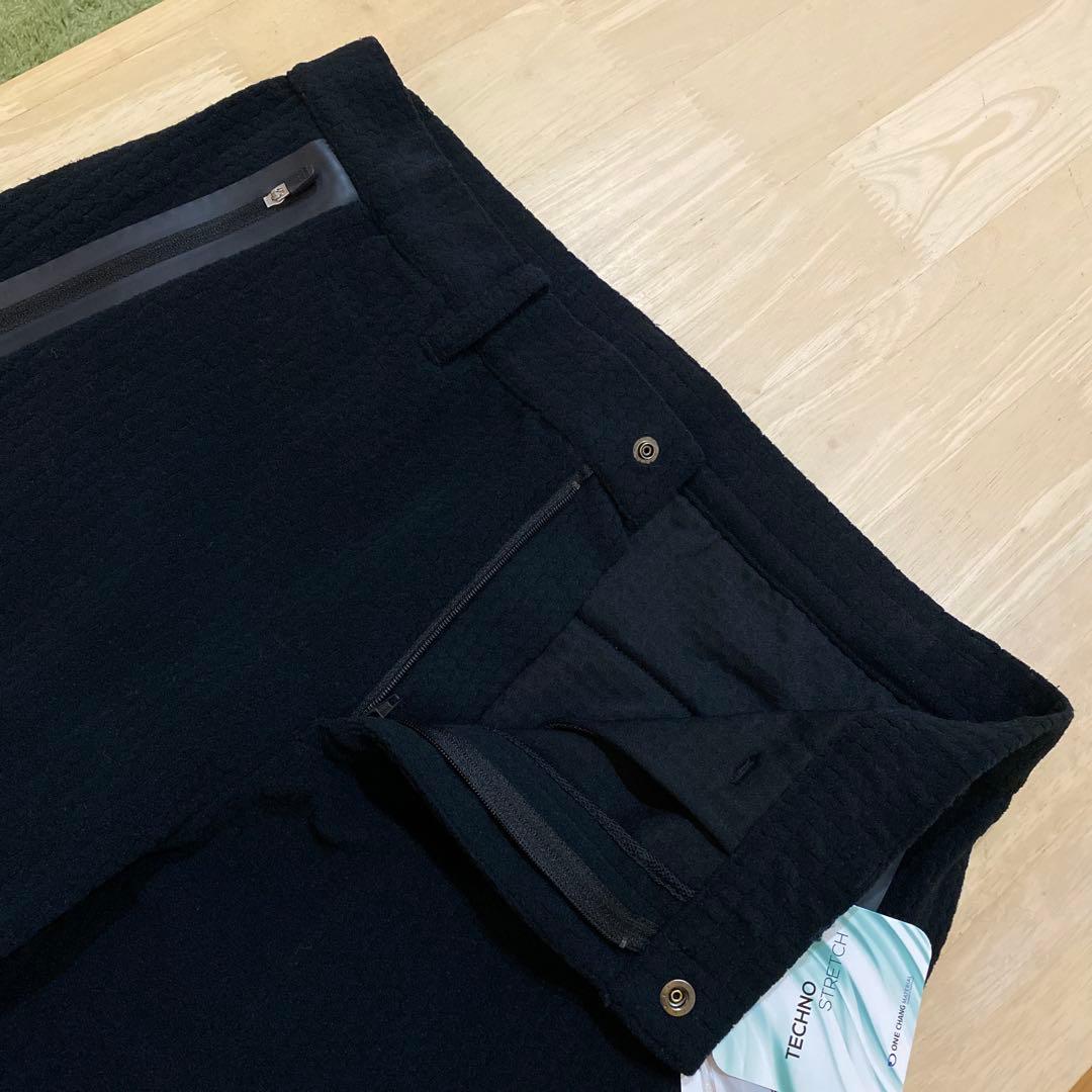 パーリーゲイツ☆新品 トリコット表フリース×ナイロンタフタパンツ