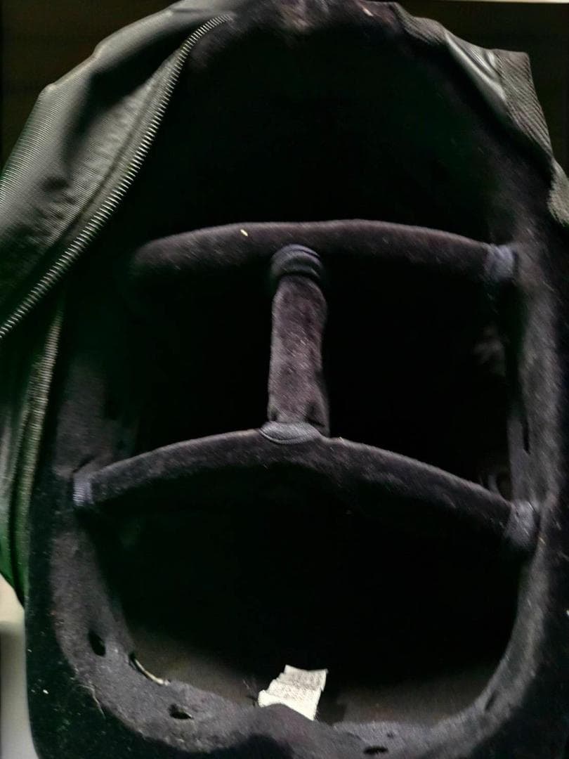 送料無料/美品　NIKE GOLF高級軽量タイプ スタンド式キャディ BKｘBR