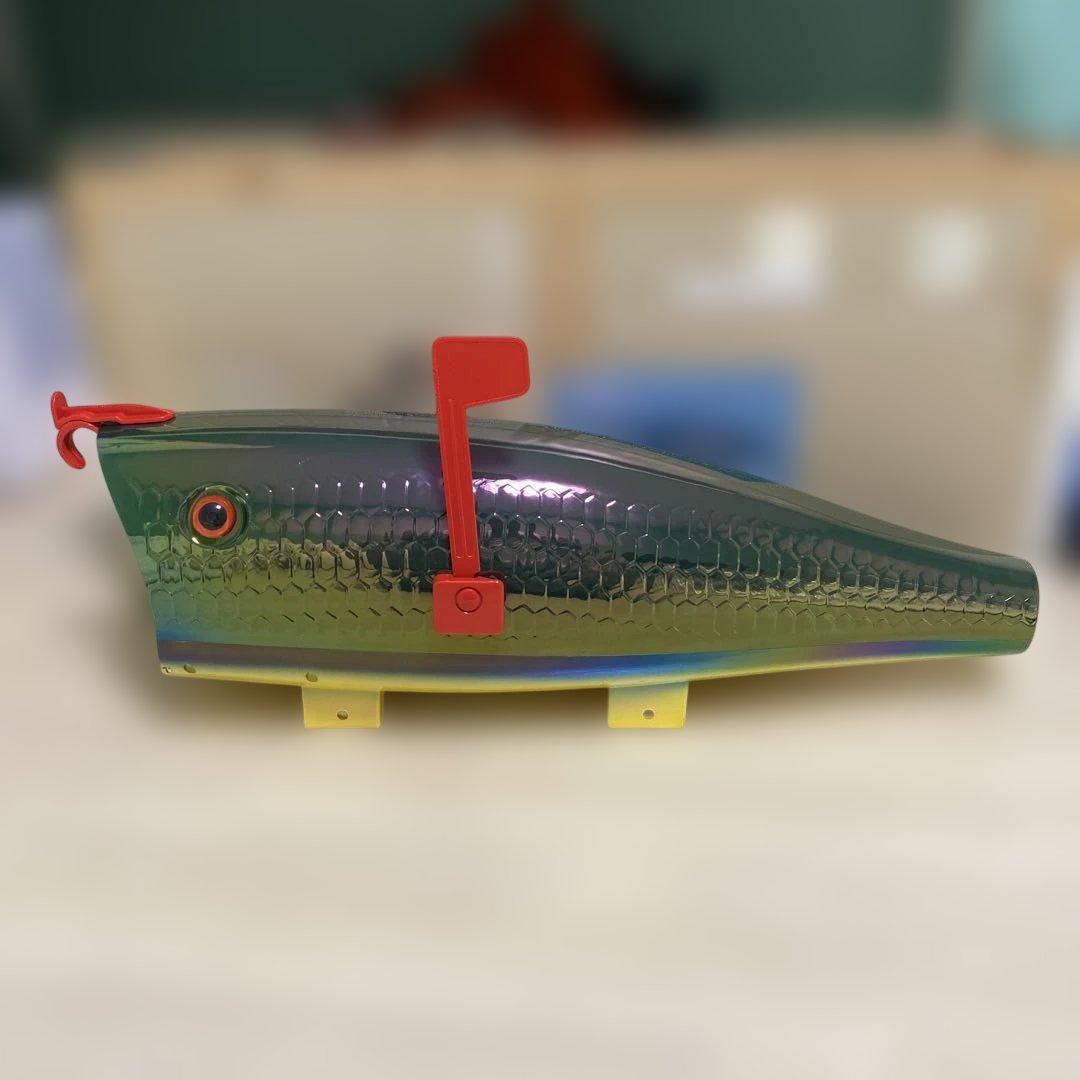 ルアーメールボックス　郵便ポスト　トップウォーター