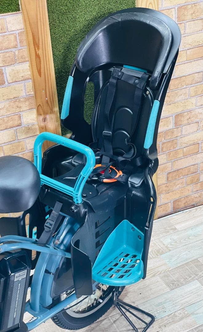 愛知静岡配送可　極上バビー ヤマハ子供乗せ電動アシスト自転車 H1412