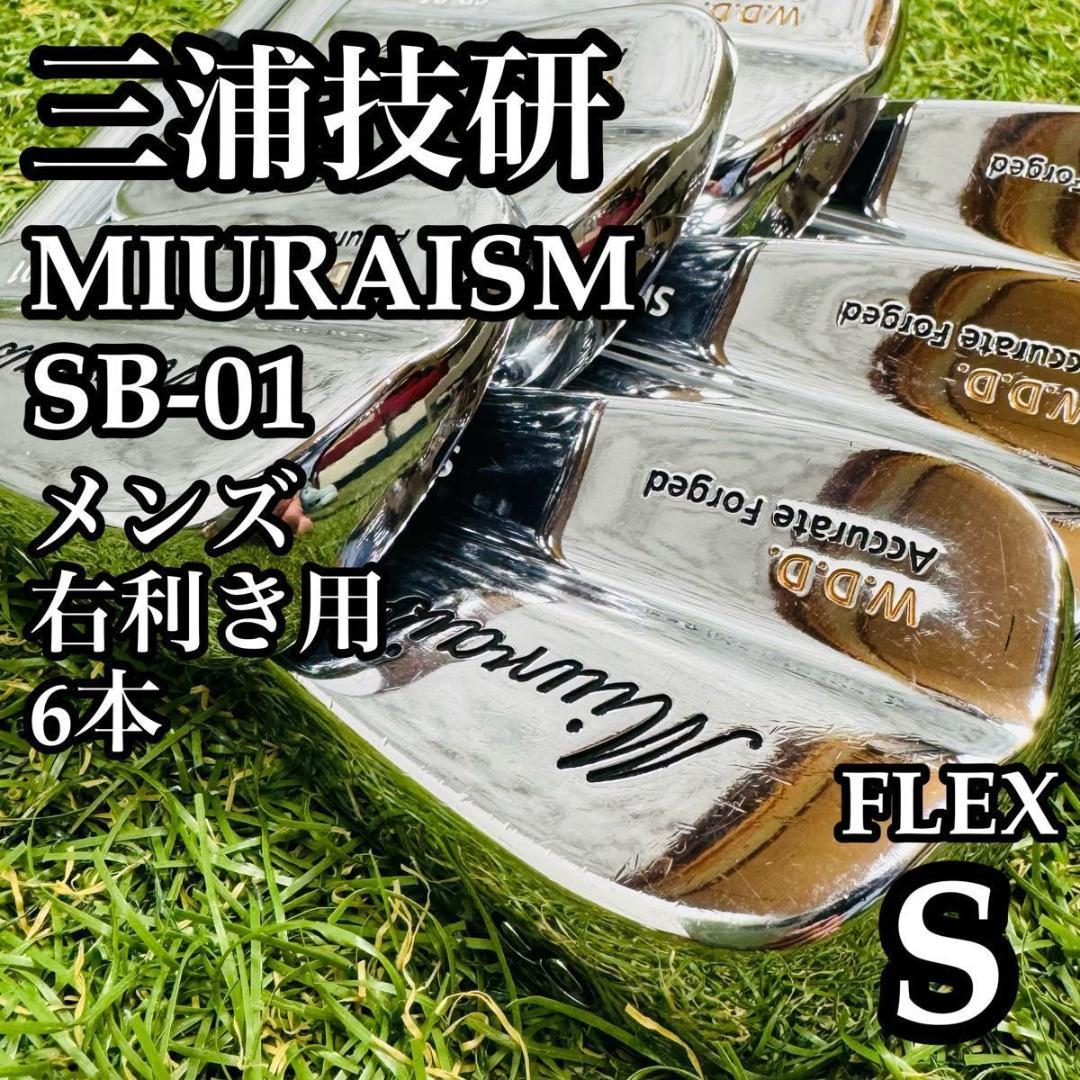 【激レア】三浦技研 ミウライズム SB-01 メンズアイアンセット 6本 S