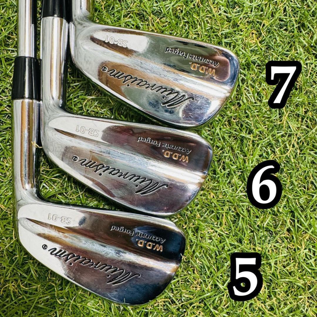 【激レア】三浦技研 ミウライズム SB-01 メンズアイアンセット 6本 S