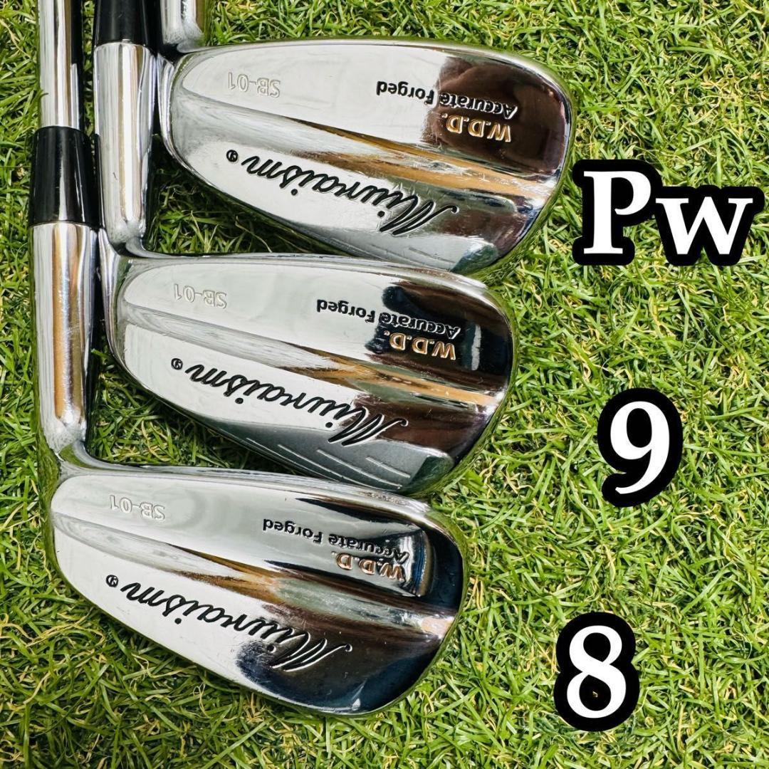 【激レア】三浦技研 ミウライズム SB-01 メンズアイアンセット 6本 S