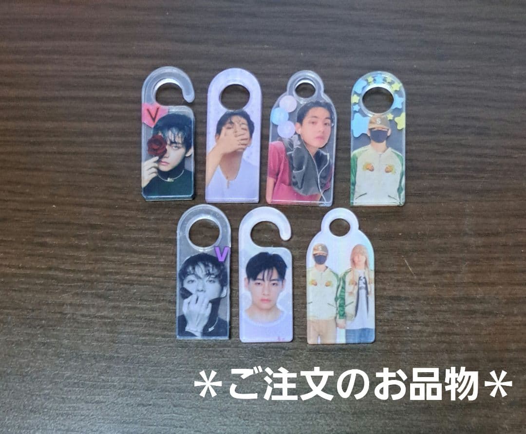 【りん】BTS テヒョン ストロータグ アクリルチャーム