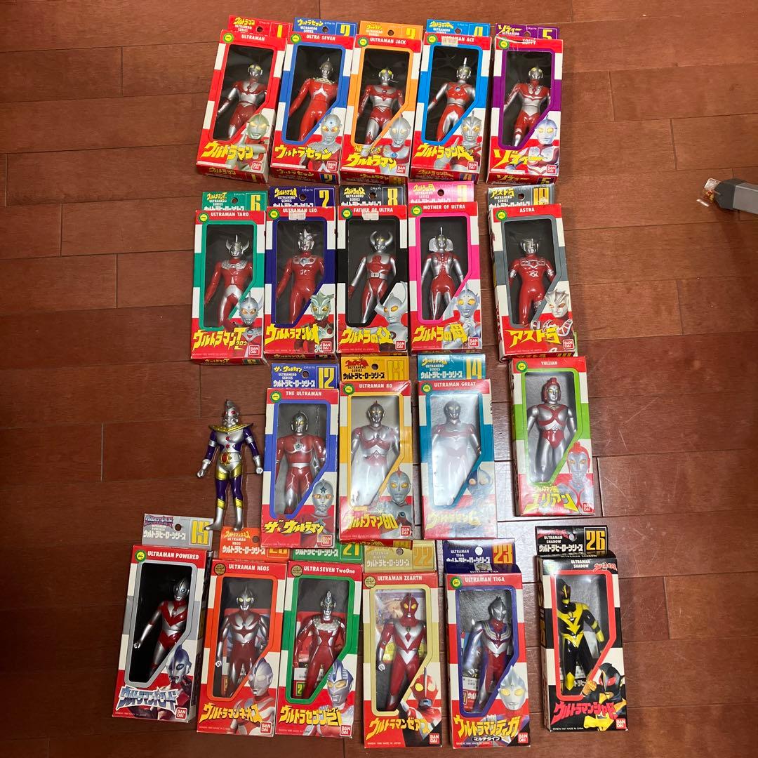 ウルトラマンヒーローシリーズ 21体