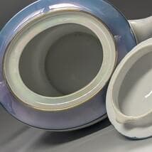 オールドノリタケ アールデコ期大銘品 シリルシー鳥フィギュリン摘ティーポット