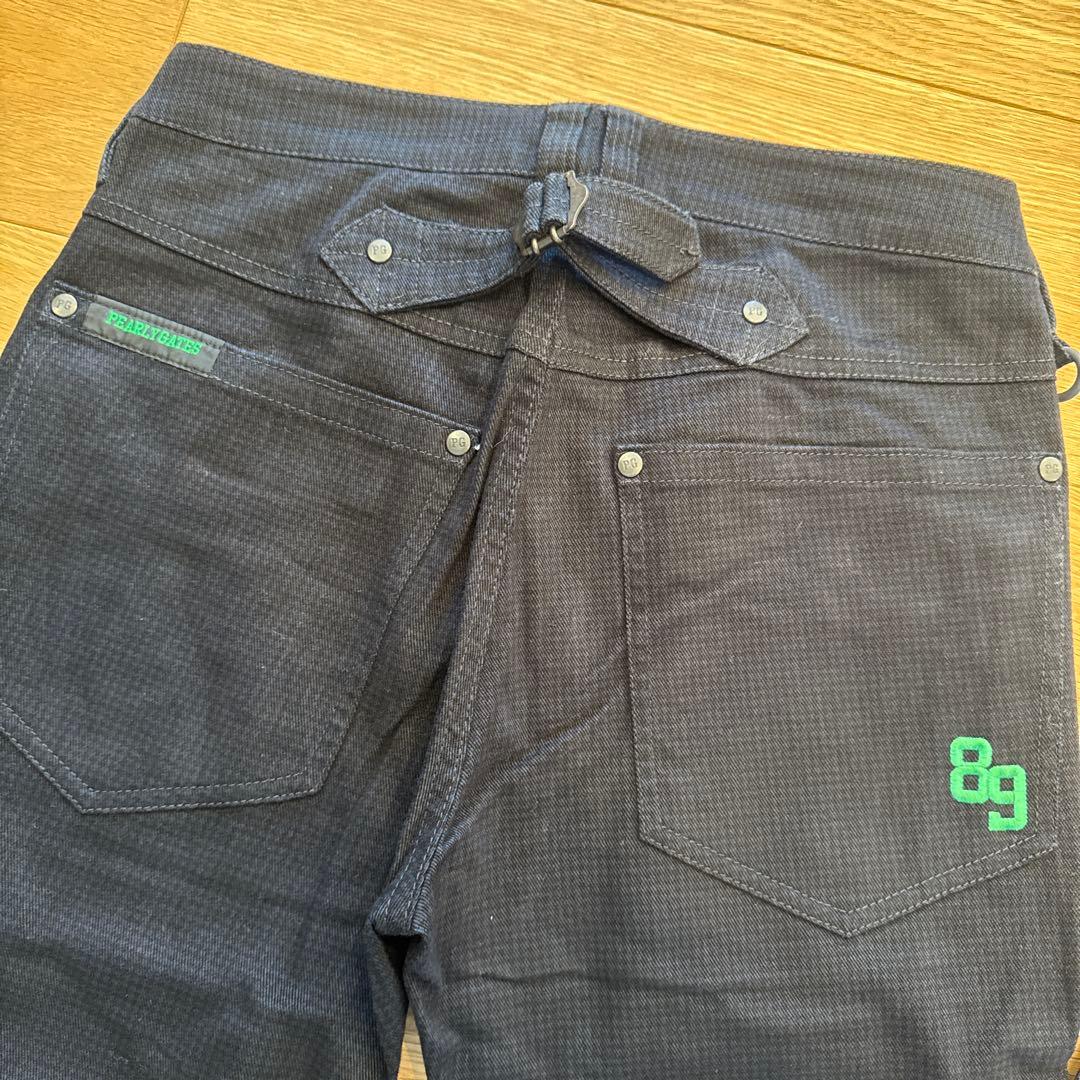 新品！！パーリーゲイツ　ブラックパンツ サイズ1