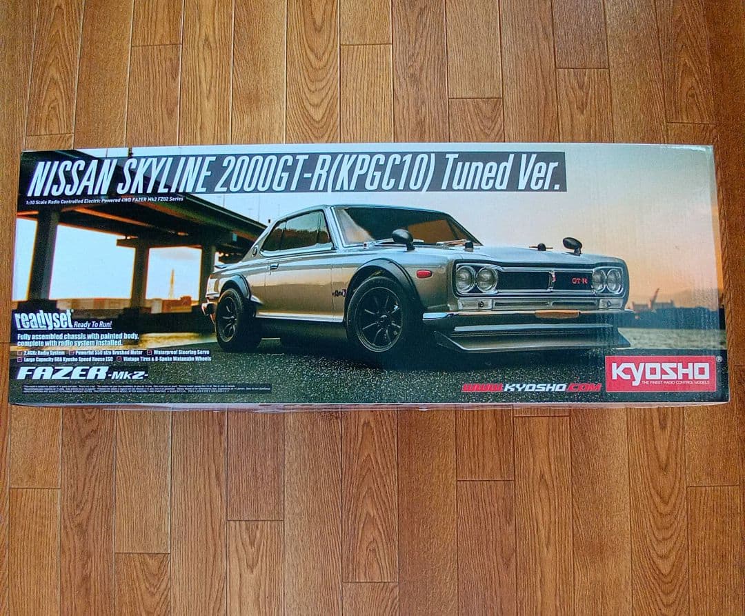 京商フェーザーMk2　スカイライン2000GT-Rチューンド・バージョン　箱スカ