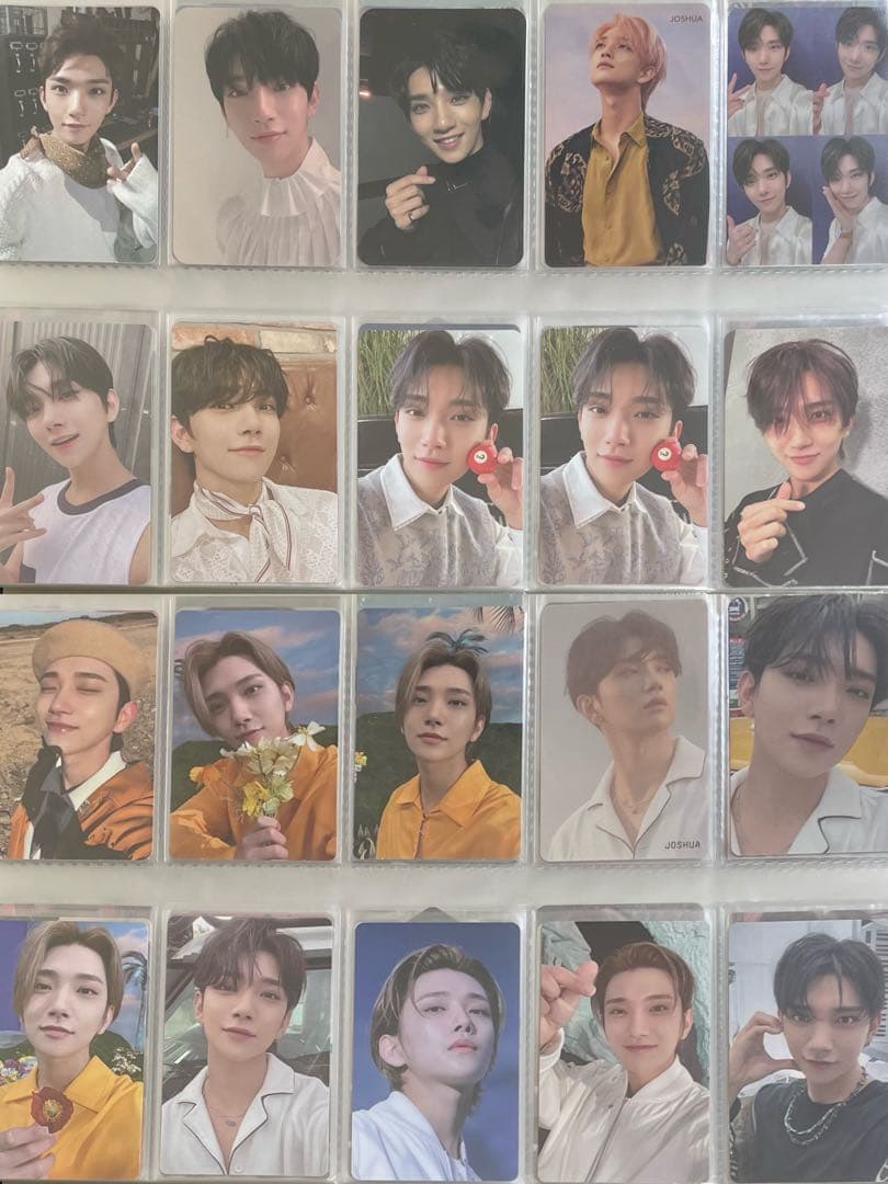 SEVENTEEN セブチ ジョシュア トレカ セット まとめ売り