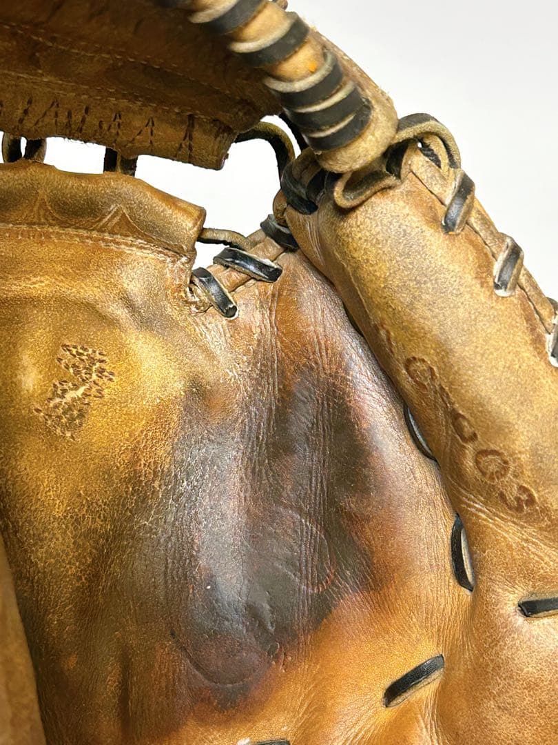 【即使用可！オイルメンテ済】ハタケヤマ キャッチャーミット　硬式用　オーダー