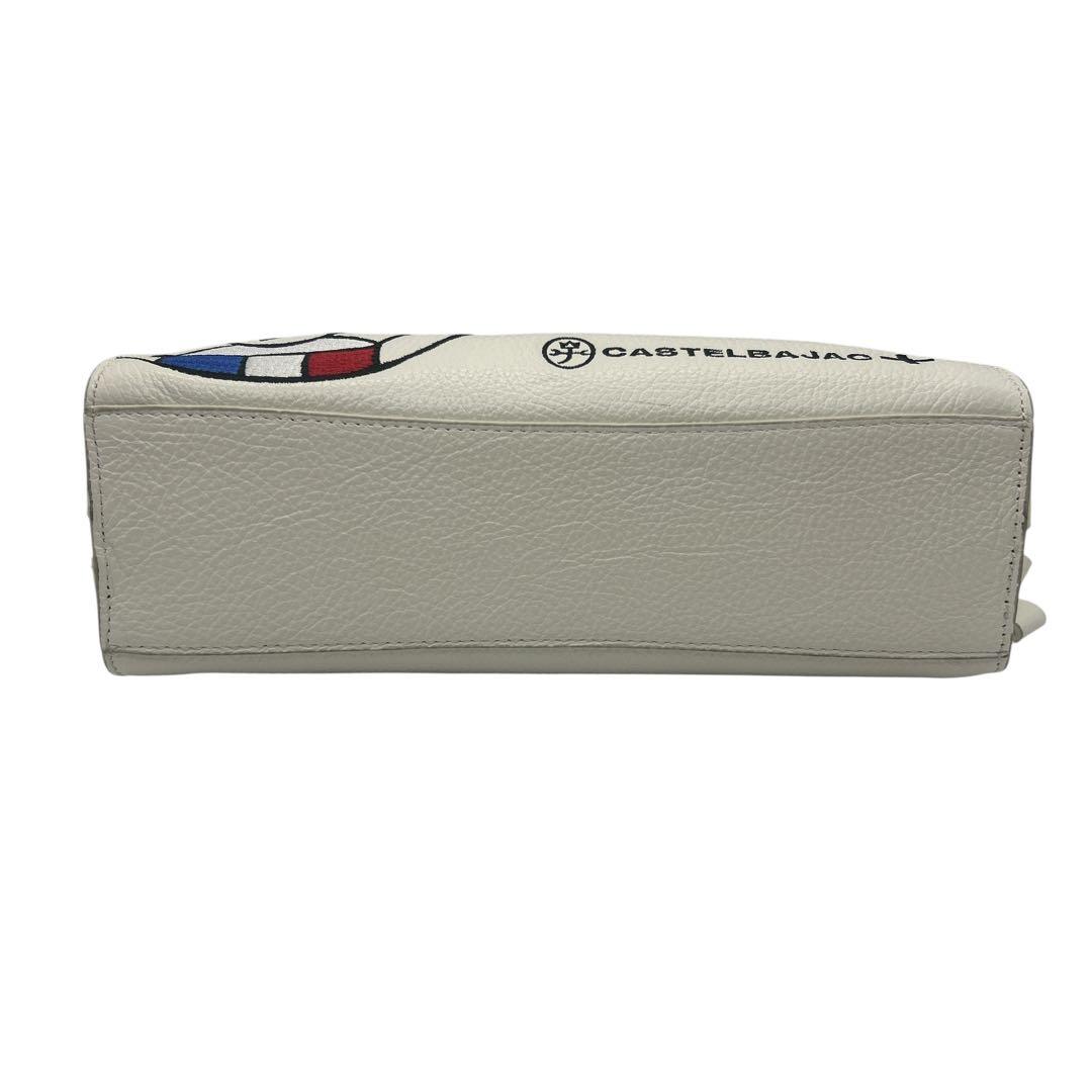 【極美品】カステルバジャック ゴルフライン 2WAYショルダーバッグ ロゴ