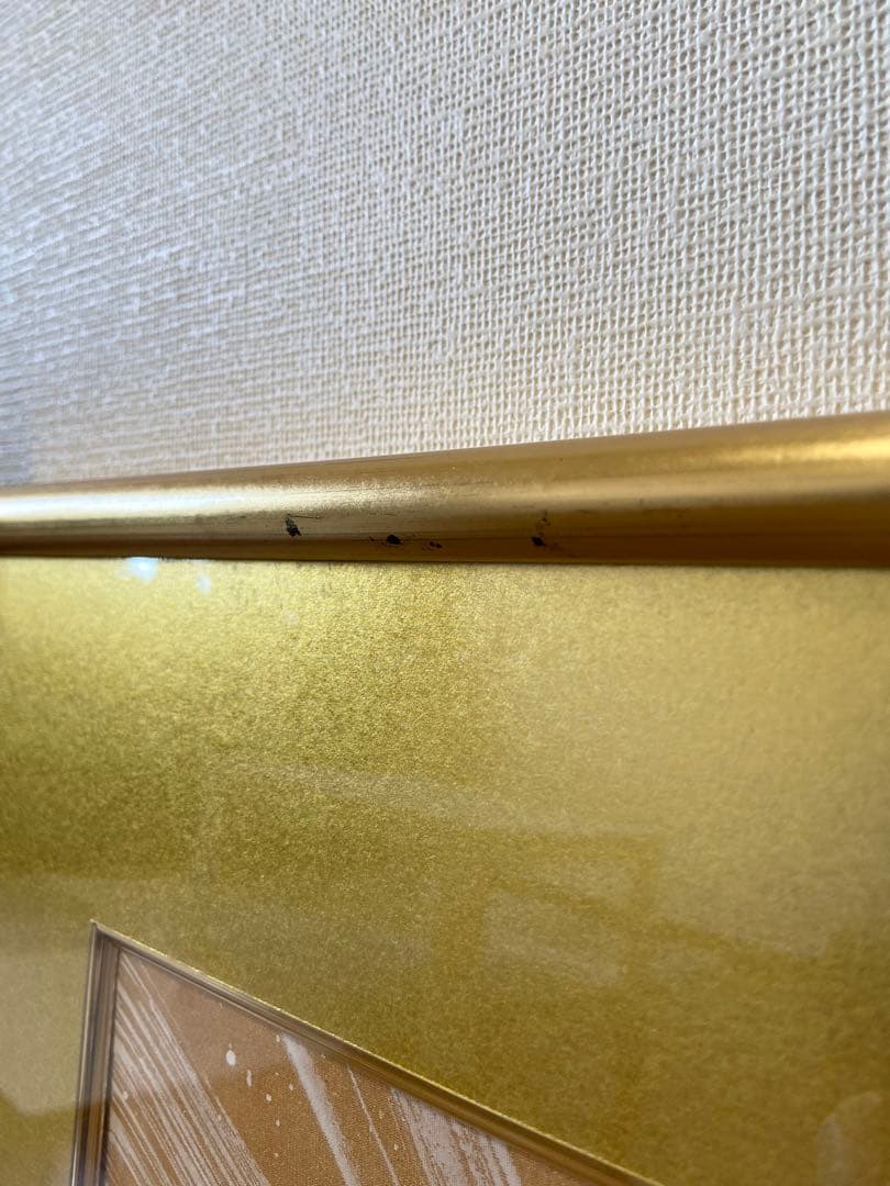 【美品】あいはら友子 絵画 【赤富士に昇り龍 】6号 縁起物