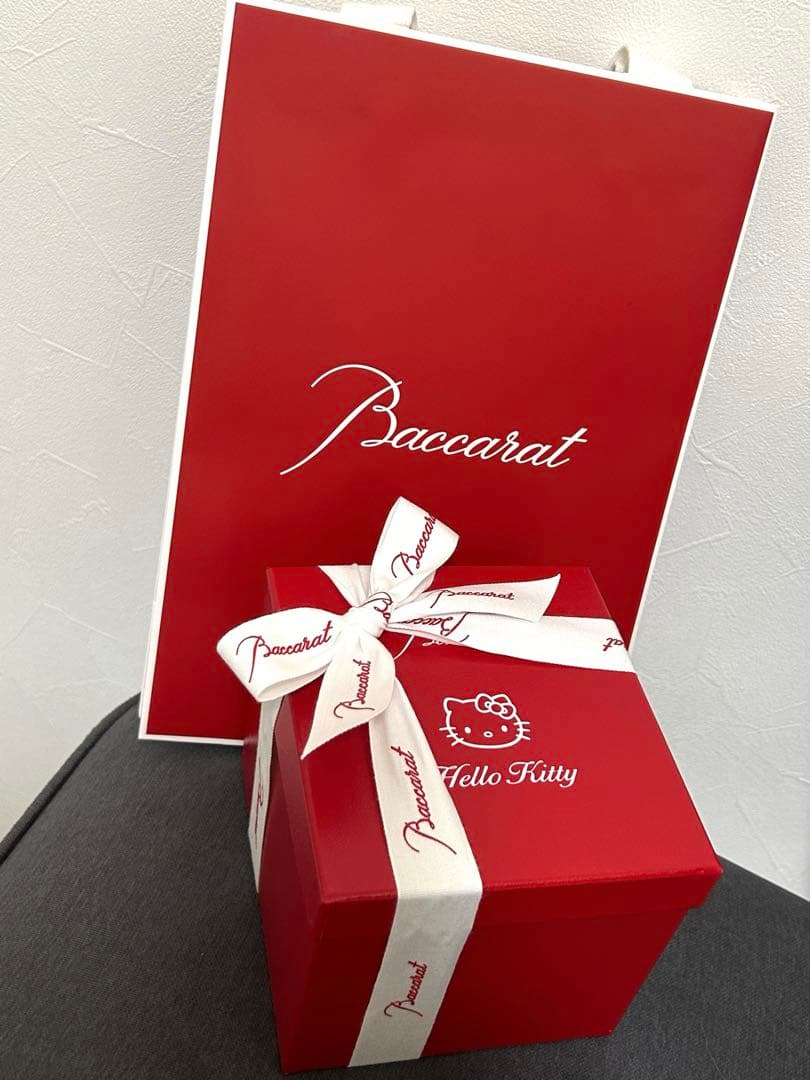 Baccarat ハローキティ　クリスタルフィギュア