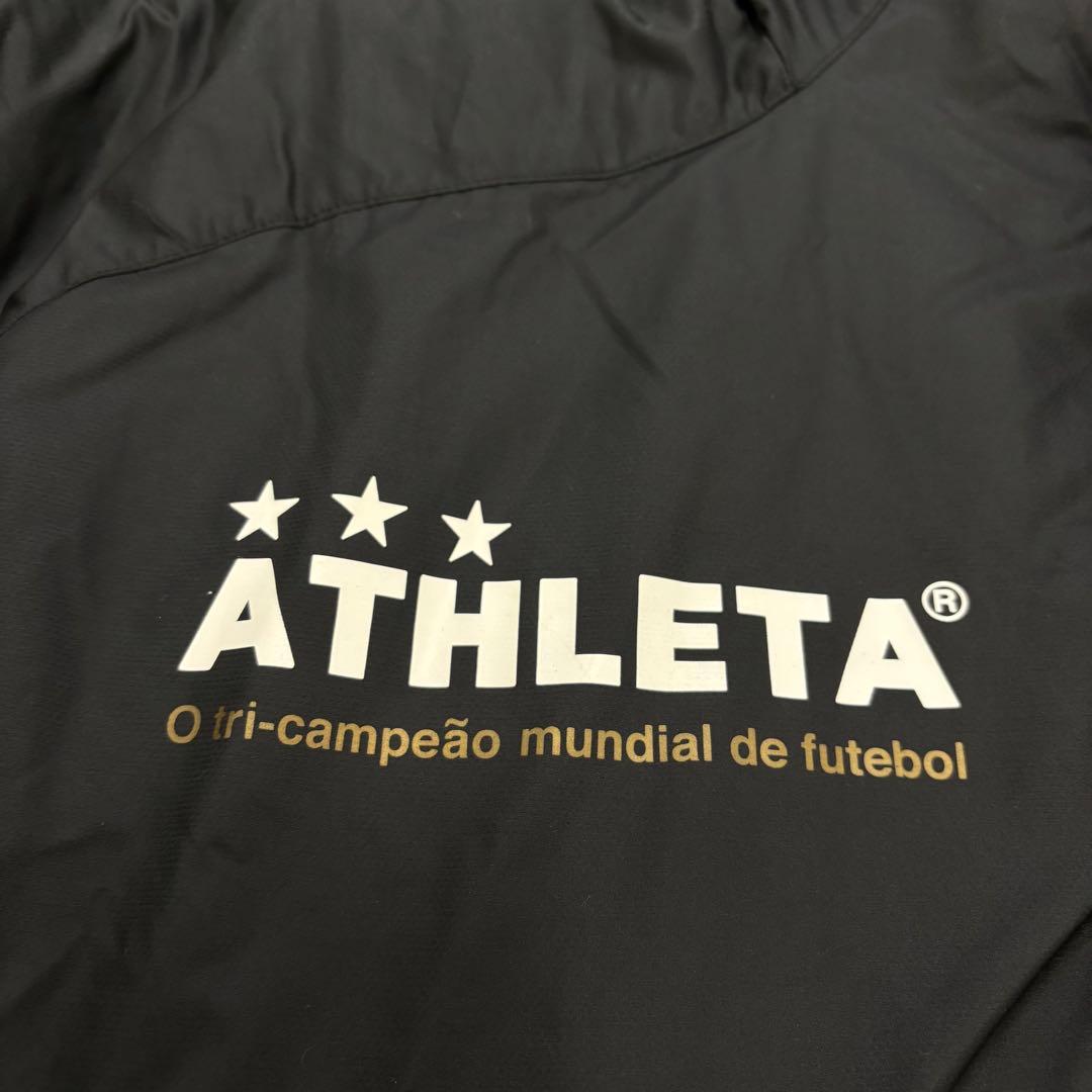 【即日発送 美品】ATHLETA アスレタ 中綿 ロングベンチコート L