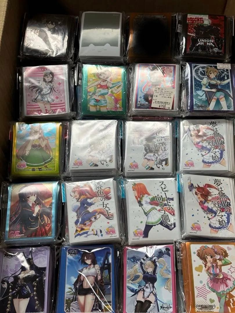 キャラクター スリーブ シールド 大量 まとめ売り 118個 未開封 バラ売り可