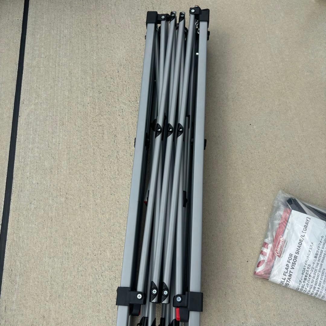 コールマン　インスタントバイザーシェードLサイズ　サイドウォール付き