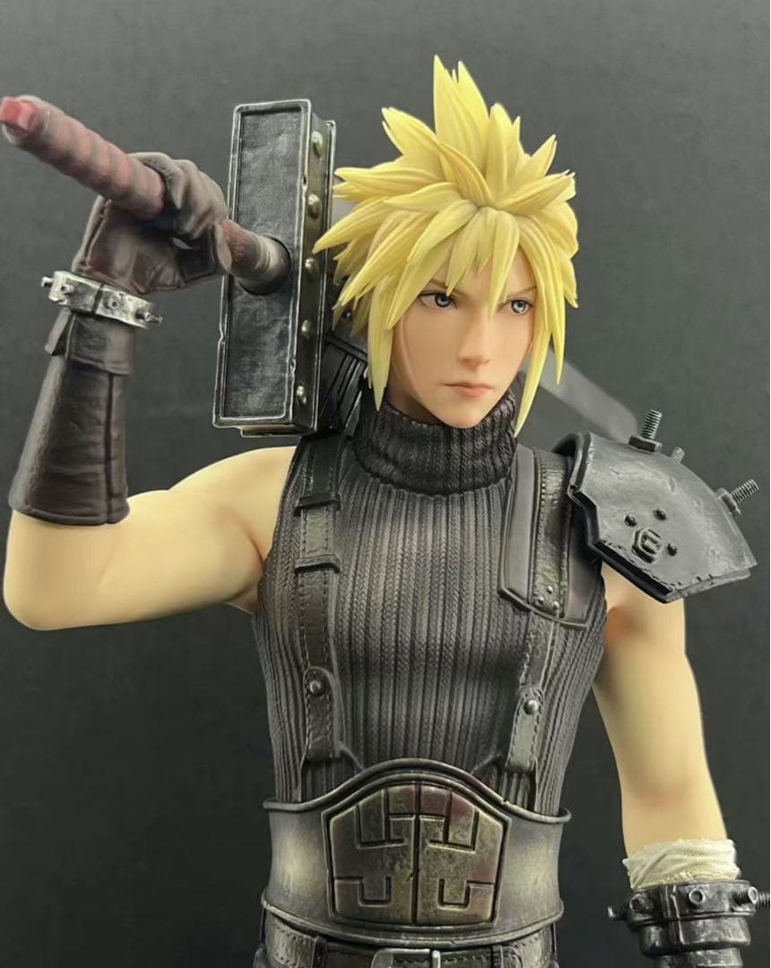 ファイナルファンタジー Ⅶ FA クラウド フィギュア ガレージキットスタチュー