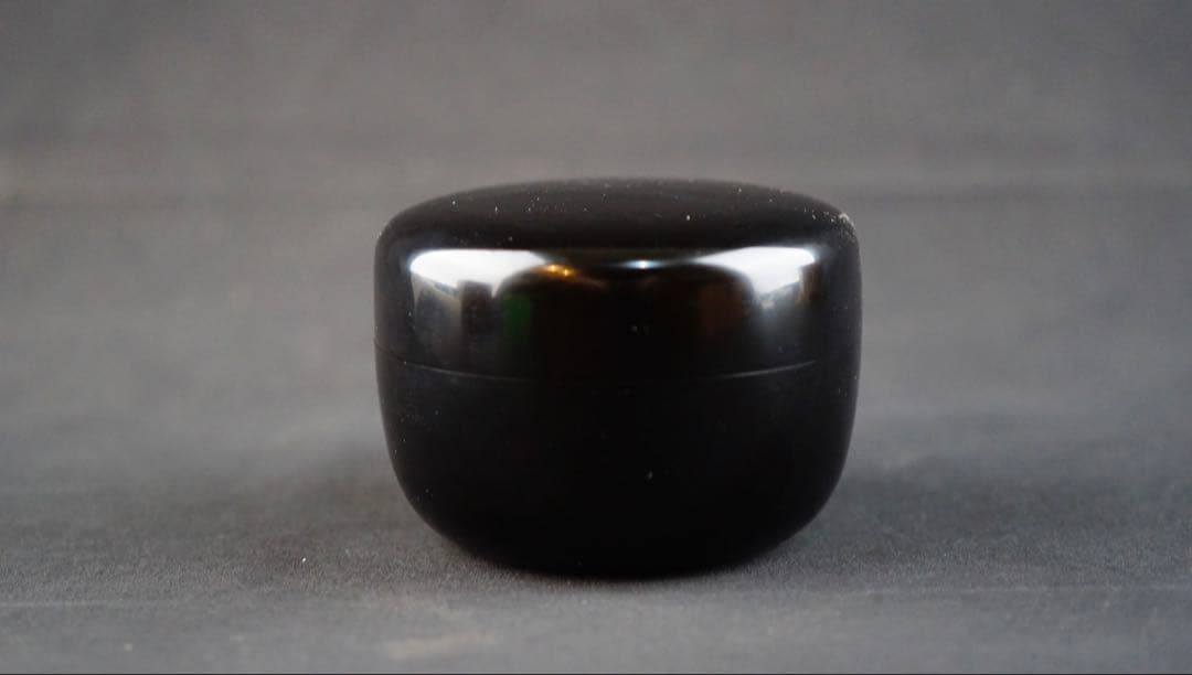 【マッシュ】杜若蒔絵　平棗　松永松寛　茶道具