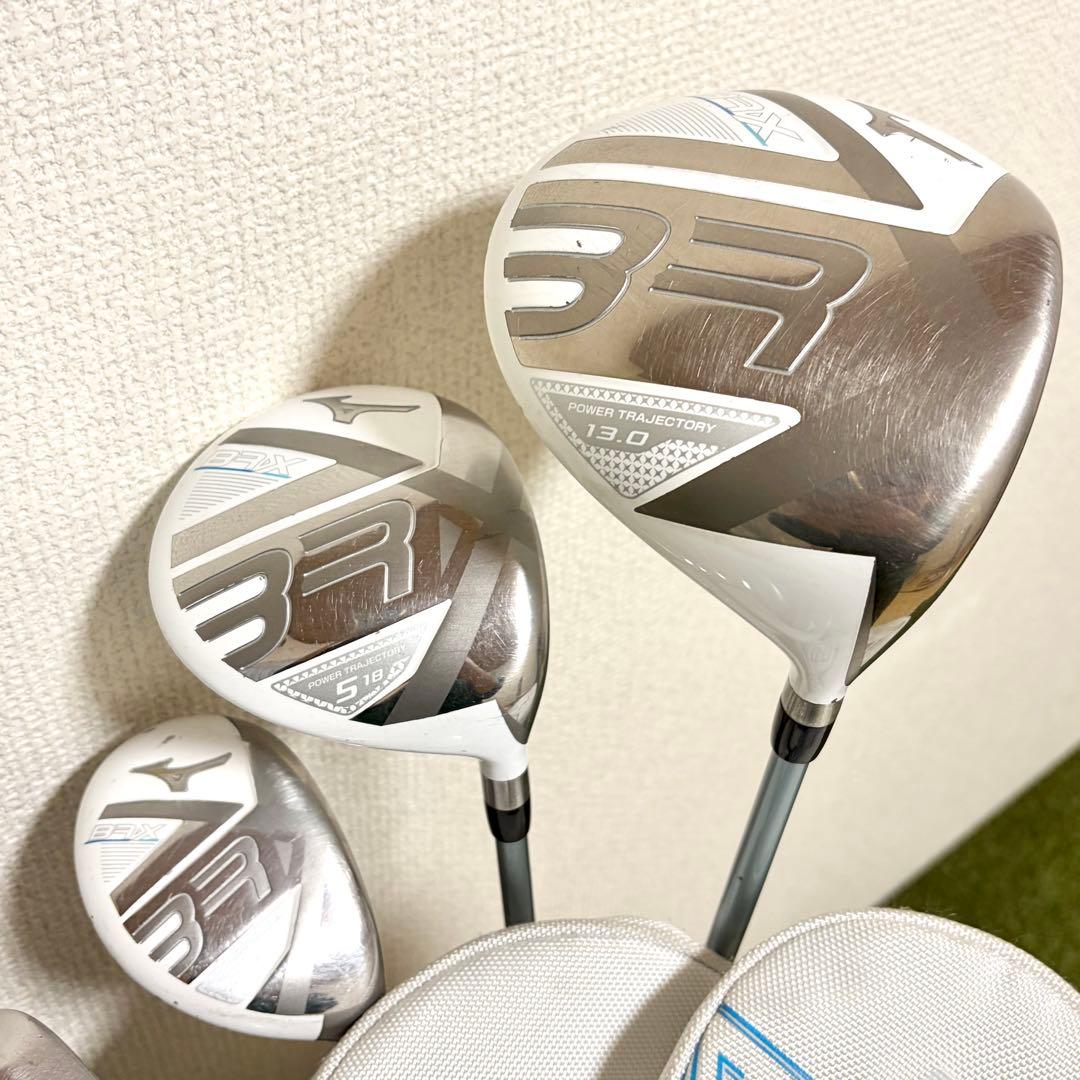 現行モデル｜ミズノ　BR-X　レディース　ゴルフクラブセット　10本　初心者