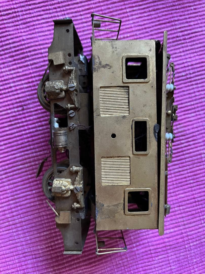 電気機関車8輌セット　真鍮 メーカー不明