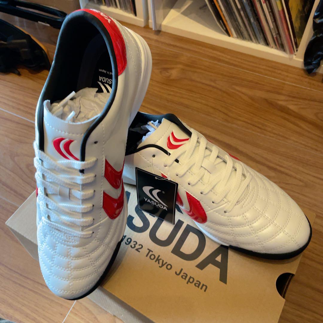 【新品未使用】リガレスタTF ホワイト/レッド 27.0cm