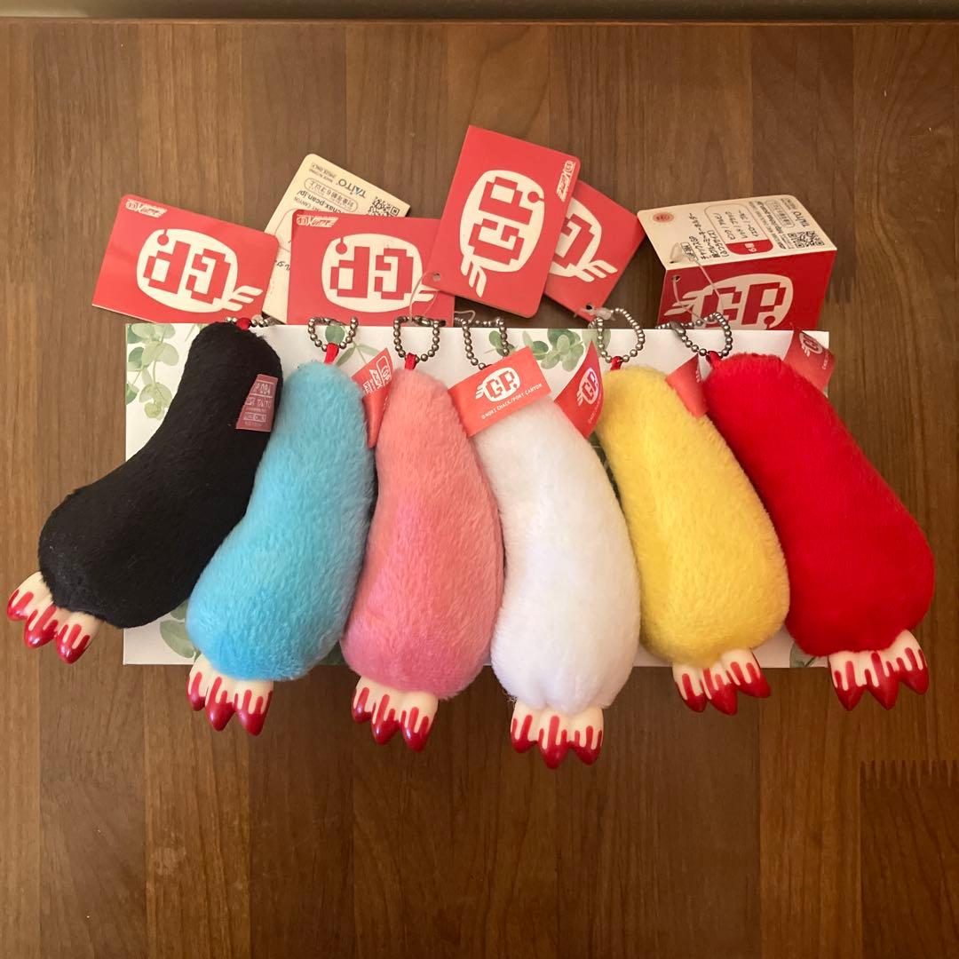 腕グルーミー キーホルダー(ふつうサイズ)全種セット