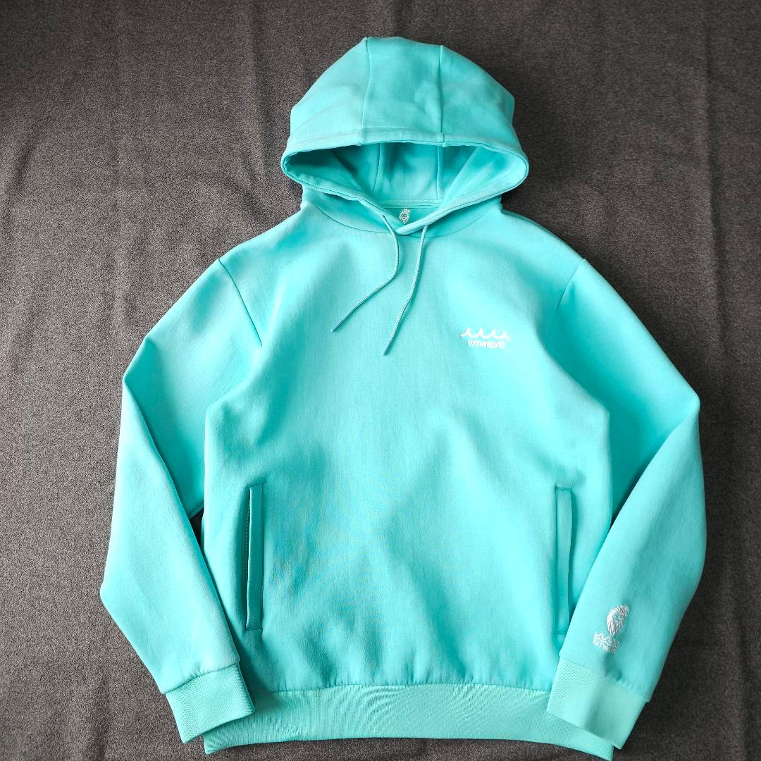 2025年人気完売品 ムータマリンゴルフ×V12 長袖プルオーバーパーカー XL