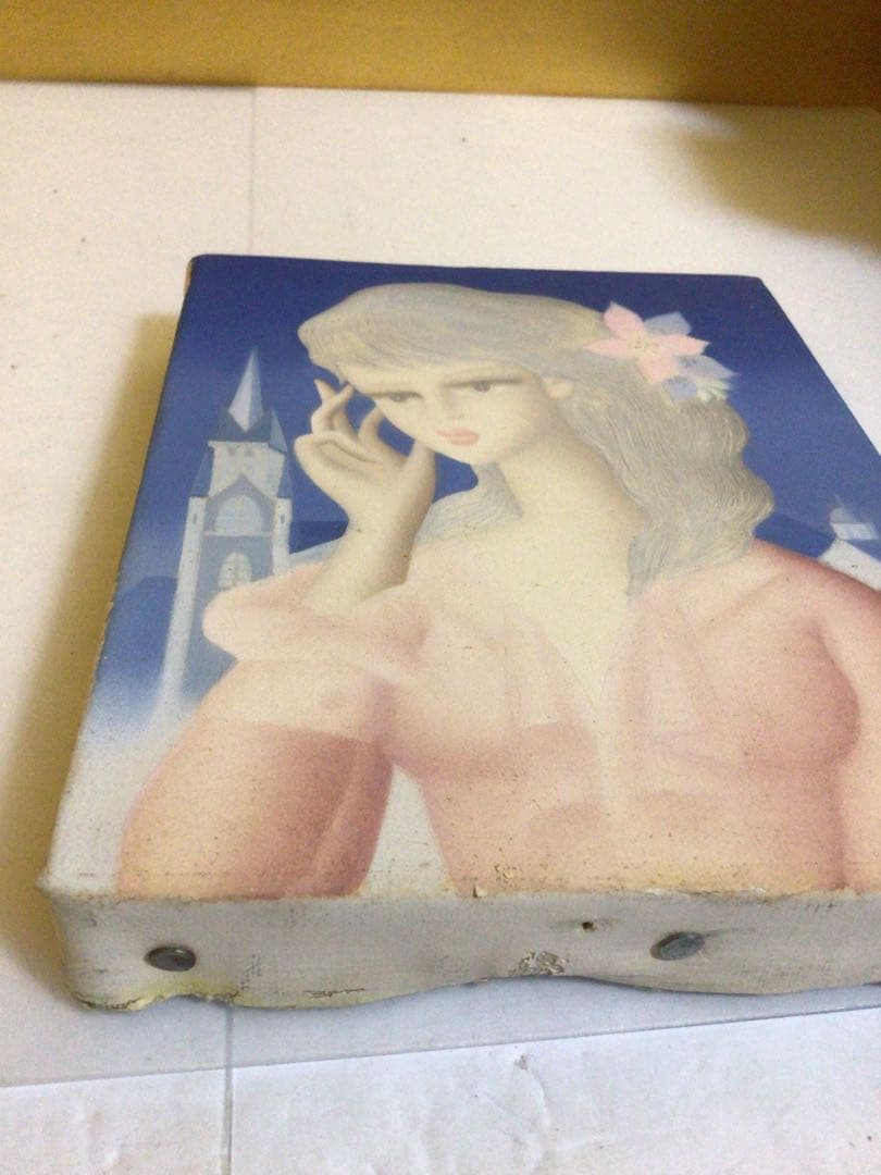 安食一雄『花飾』額縁がお洒落