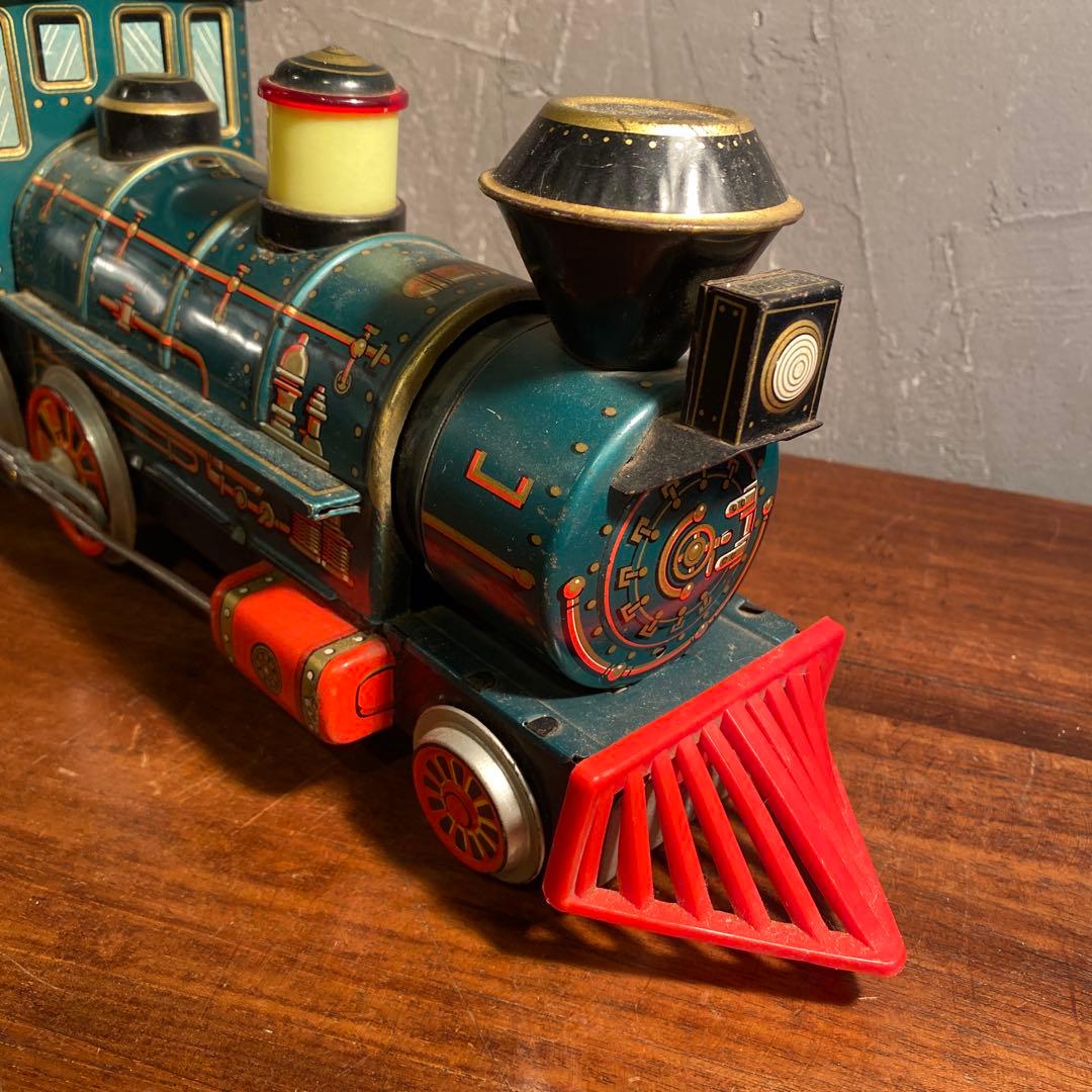 昭和レトロ 増田屋 ブリキ機関車 オブジェ ヴィンテージ レトロ玩具