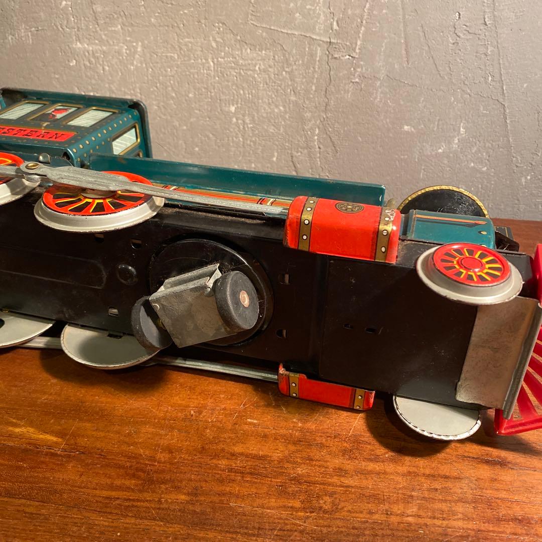 昭和レトロ 増田屋 ブリキ機関車 オブジェ ヴィンテージ レトロ玩具