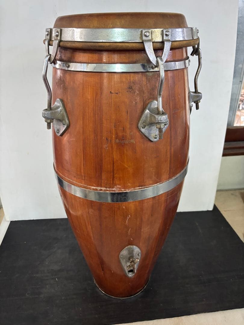 【希少‼️ヴィンテージ‼️】 コンガ 木製