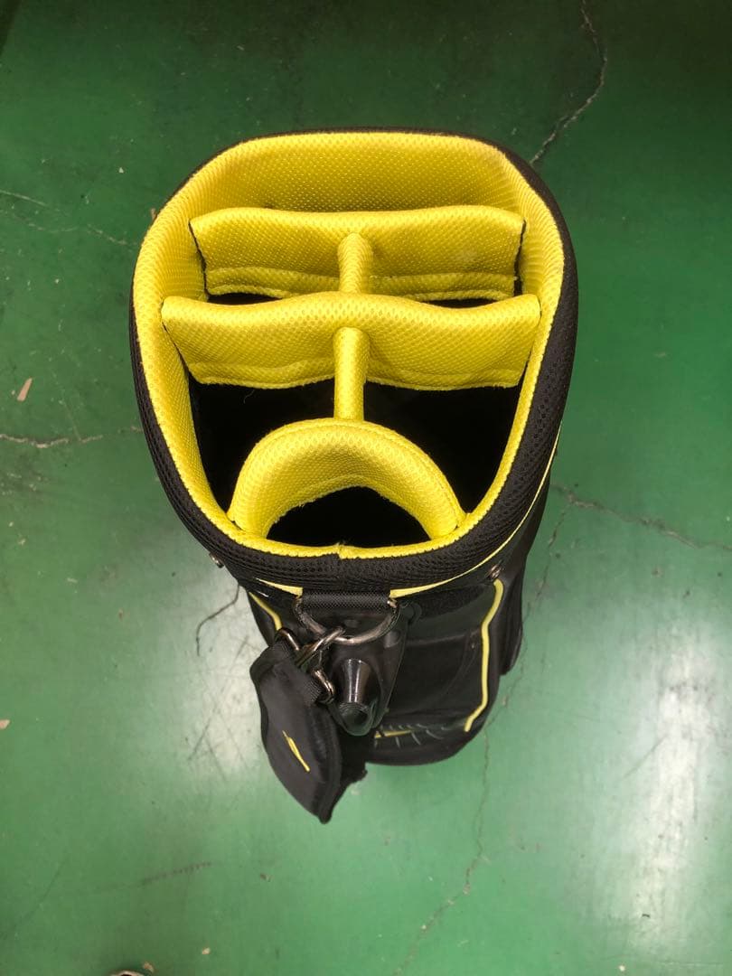 Nike キャディバッグ ブラック/イエロー